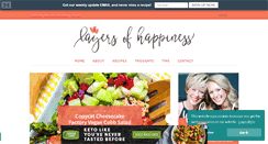 Desktop Screenshot of layersofhappiness.com